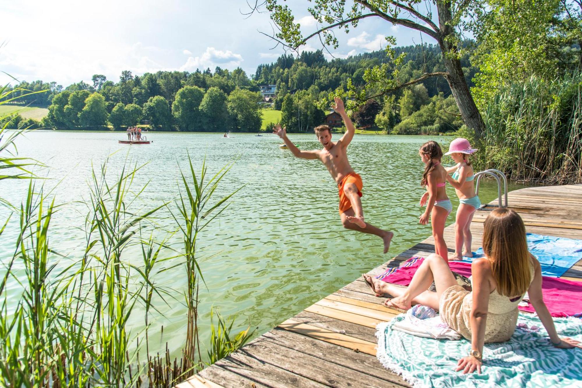 Feriendorf Am Maltschacher See Feldkirchen in Kärnten Exterior foto