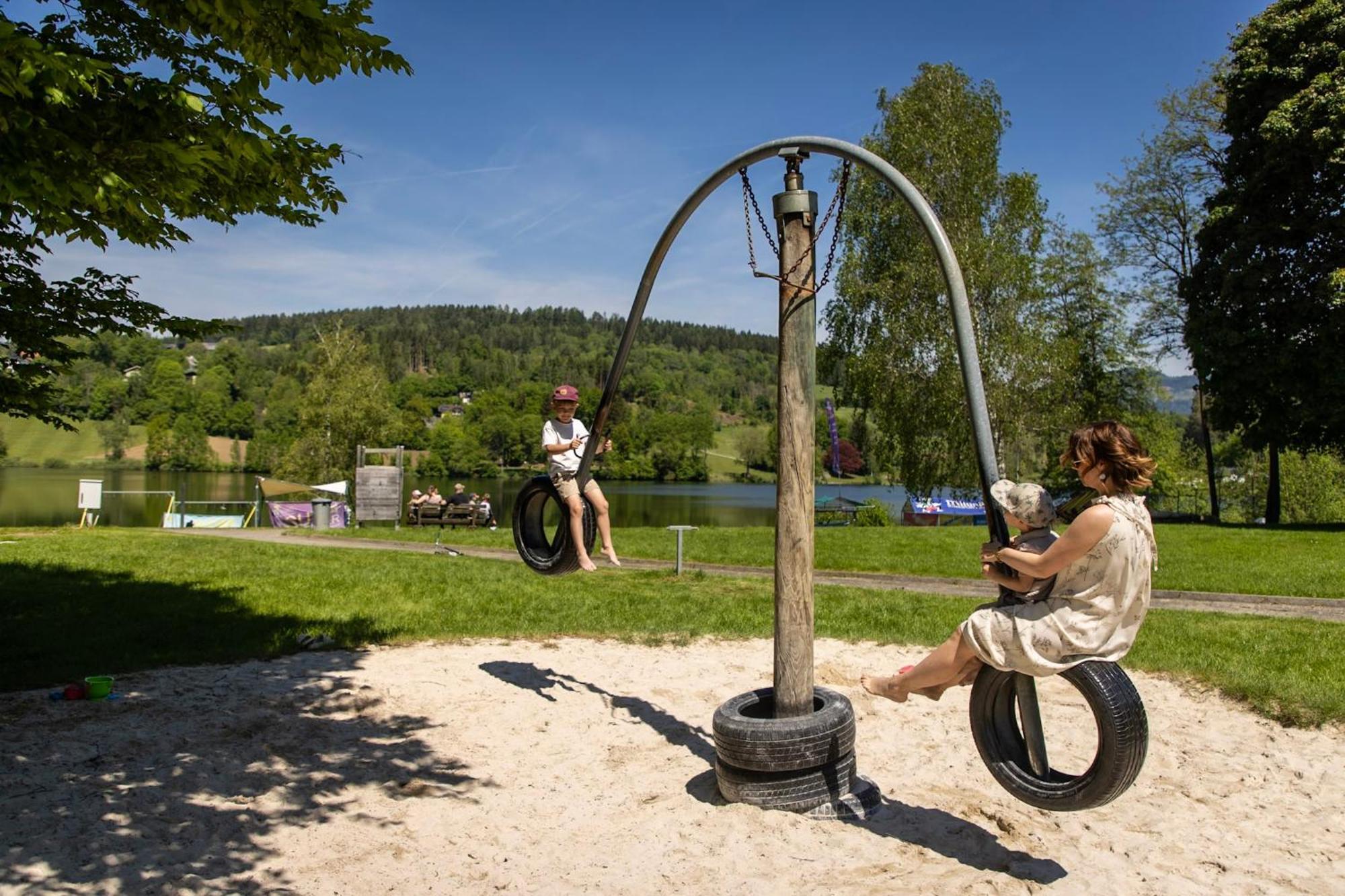 Feriendorf Am Maltschacher See Feldkirchen in Kärnten Exterior foto